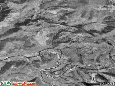 Zip code 26289 satellite photo by USGS