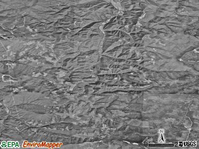 Zip code 26294 satellite photo by USGS