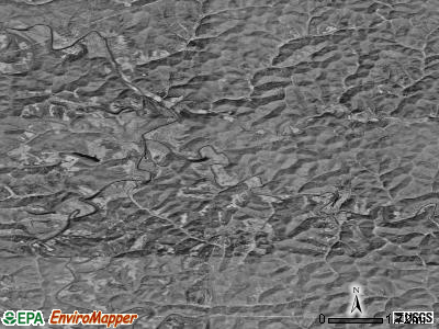 Zip code 26320 satellite photo by USGS