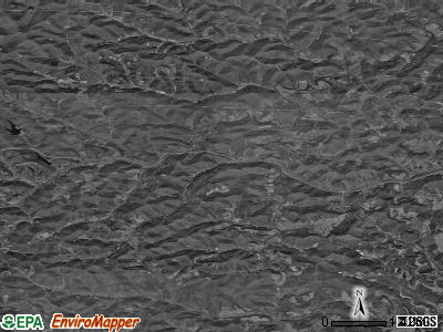 Zip code 26332 satellite photo by USGS