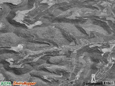 Zip code 26334 satellite photo by USGS