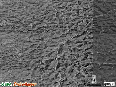 Zip code 26335 satellite photo by USGS