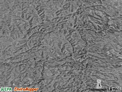 Zip code 26337 satellite photo by USGS