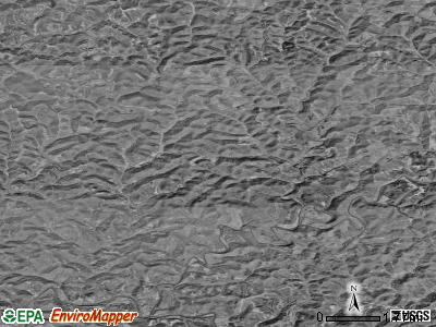 Zip code 26342 satellite photo by USGS