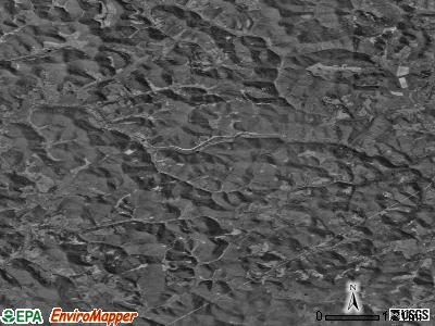 Zip code 26343 satellite photo by USGS