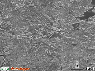 Zip code 03276 satellite photo by USGS