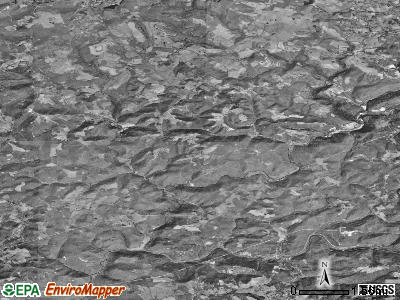 Zip code 26374 satellite photo by USGS