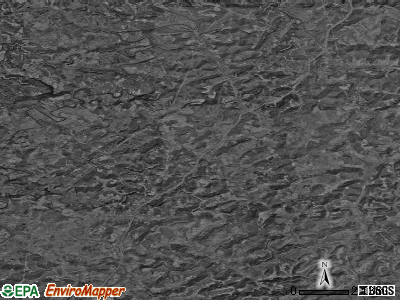 Zip code 26385 satellite photo by USGS