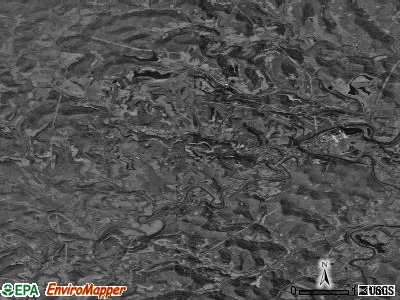 Zip code 26386 satellite photo by USGS