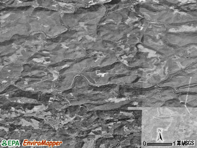 Zip code 26410 satellite photo by USGS