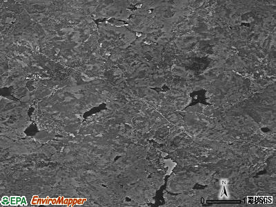 Zip code 03280 satellite photo by USGS