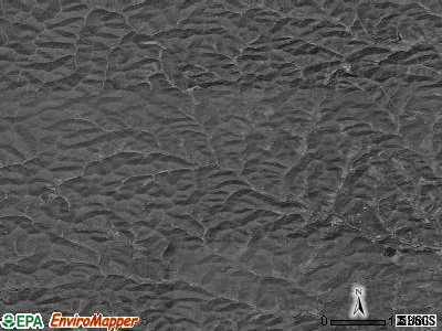 Zip code 26448 satellite photo by USGS