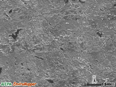Zip code 03281 satellite photo by USGS