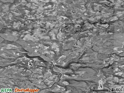 Zip code 26519 satellite photo by USGS