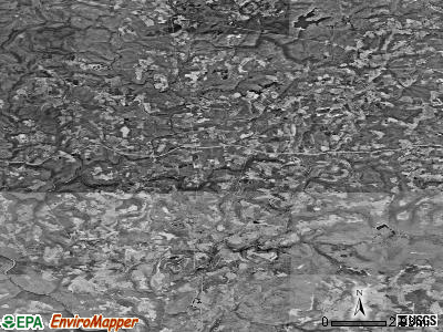 Zip code 26525 satellite photo by USGS