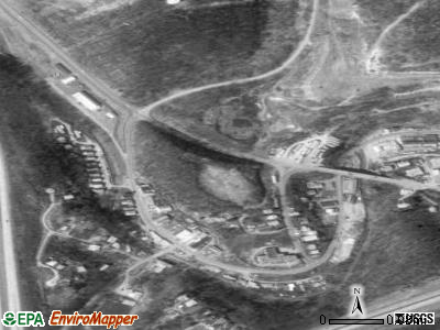 Zip code 26543 satellite photo by USGS