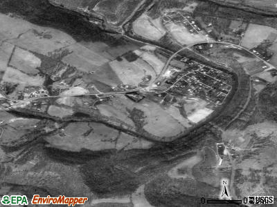 Zip code 26544 satellite photo by USGS