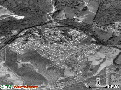 Zip code 26559 satellite photo by USGS
