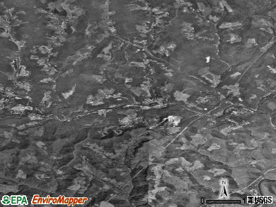 Zip code 26571 satellite photo by USGS
