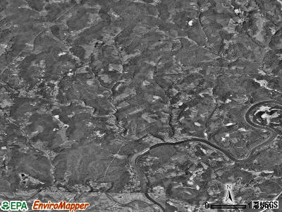 Zip code 26588 satellite photo by USGS