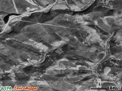 Zip code 26590 satellite photo by USGS