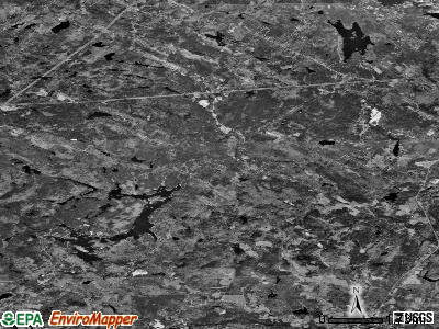 Zip code 03290 satellite photo by USGS
