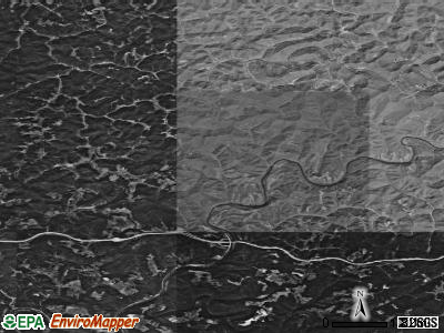 Zip code 26623 satellite photo by USGS