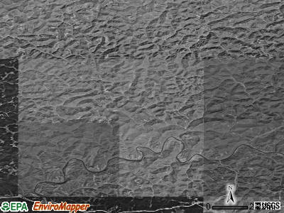 Zip code 26624 satellite photo by USGS