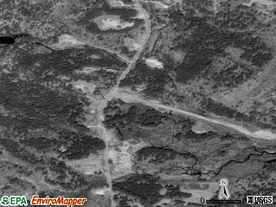 Zip code 03291 satellite photo by USGS