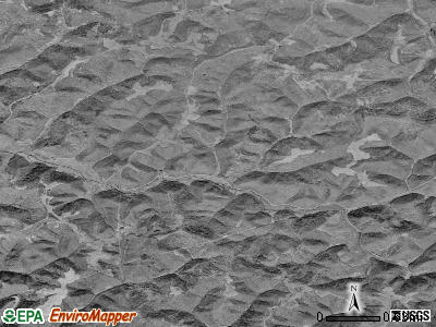 Zip code 26634 satellite photo by USGS