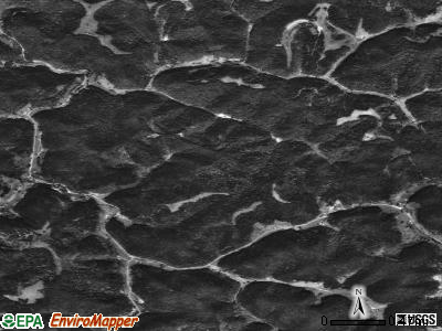 Zip code 26641 satellite photo by USGS