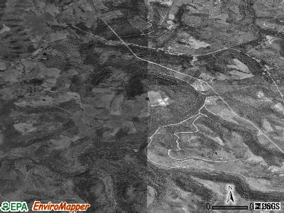 Zip code 26662 satellite photo by USGS