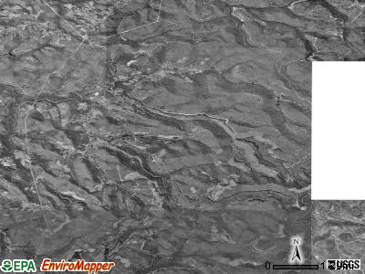 Zip code 26676 satellite photo by USGS
