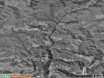 Zip code 26691 satellite photo by USGS