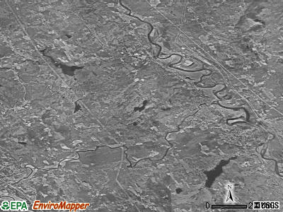 Zip code 03303 satellite photo by USGS