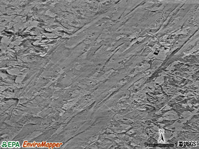 Zip code 26711 satellite photo by USGS
