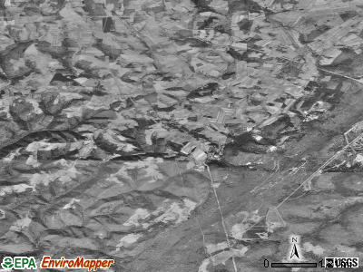 Zip code 26716 satellite photo by USGS
