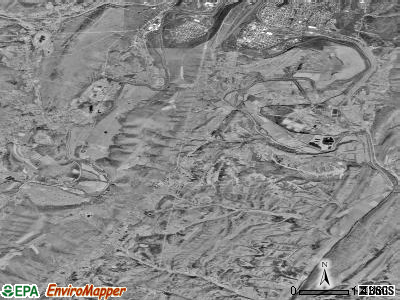 Zip code 26753 satellite photo by USGS