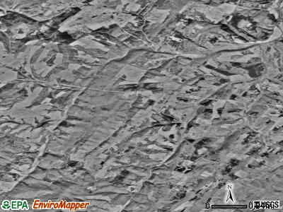 Zip code 26761 satellite photo by USGS