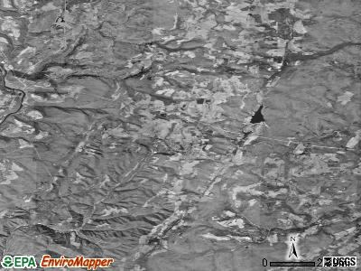 Zip code 26764 satellite photo by USGS