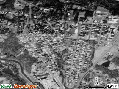 Zip code 27014 satellite photo by USGS