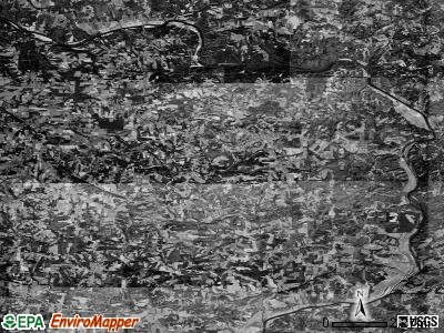 Zip code 27018 satellite photo by USGS