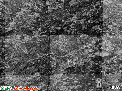 Zip code 27019 satellite photo by USGS