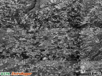 Zip code 27021 satellite photo by USGS