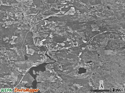 Zip code 03442 satellite photo by USGS