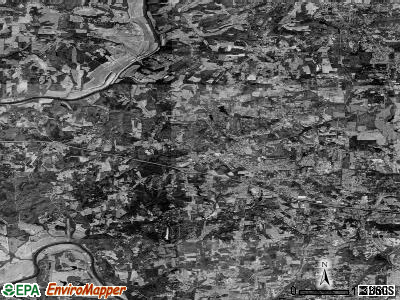 Zip code 27023 satellite photo by USGS