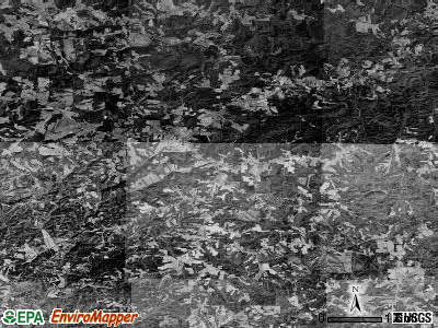 Zip code 27046 satellite photo by USGS