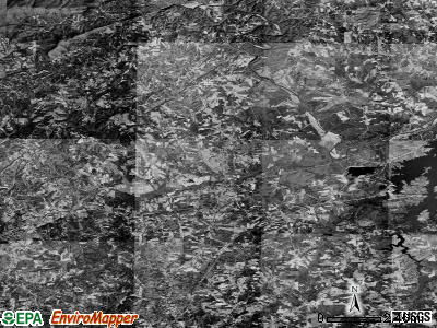 Zip code 27052 satellite photo by USGS