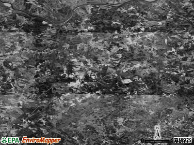 Zip code 27212 satellite photo by USGS