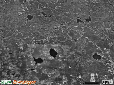 Zip code 03447 satellite photo by USGS